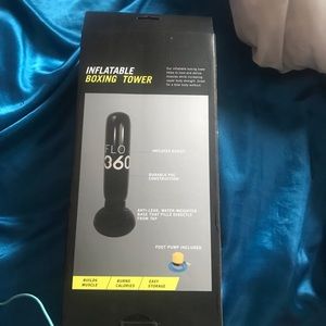 Inflatable boxing tower